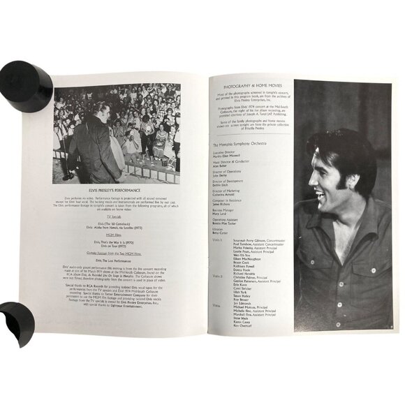 Elvis The Concert 1998 Tour / Elvis In Concert 97 (2) Program Books Memphis + - Picture 13 of 16